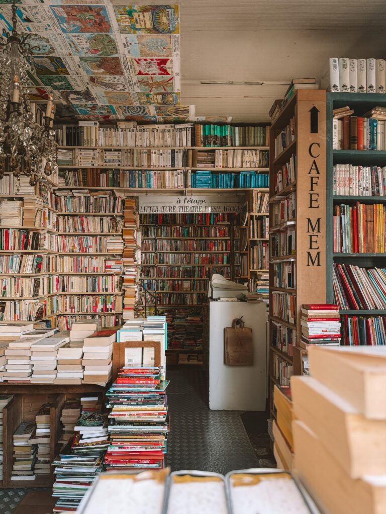 Small bookshop in Caen France focused on literature and local culture - Things to Do in Caen France