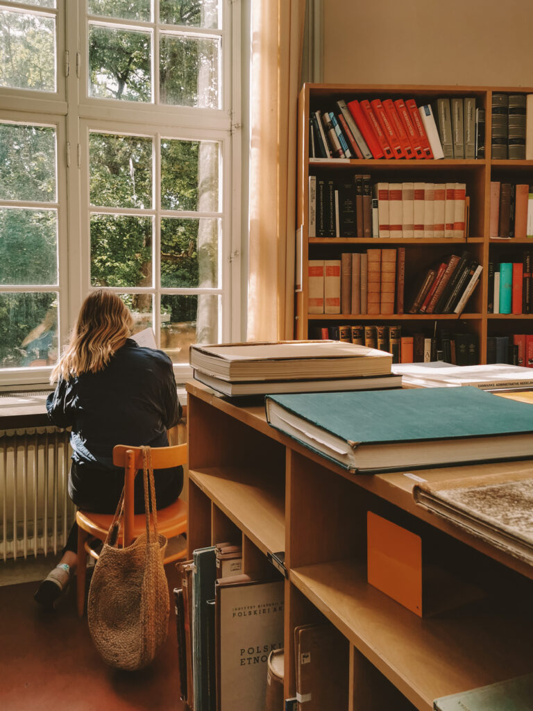 my reading habits in the library