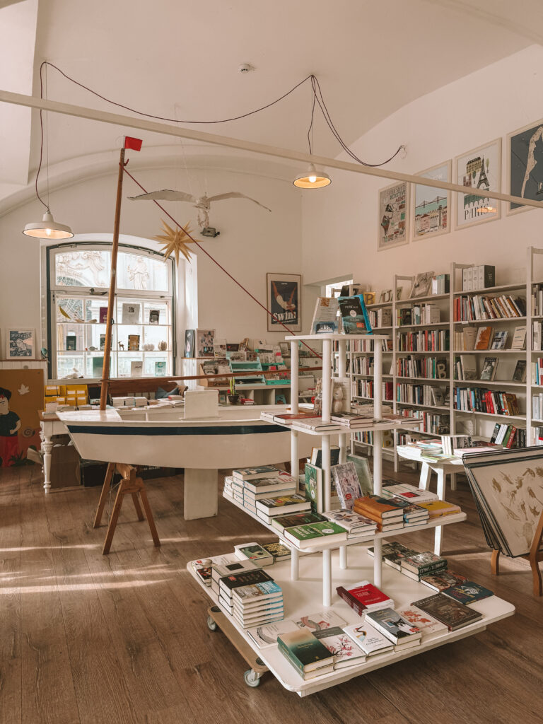 indie bookshop in the center of Graz