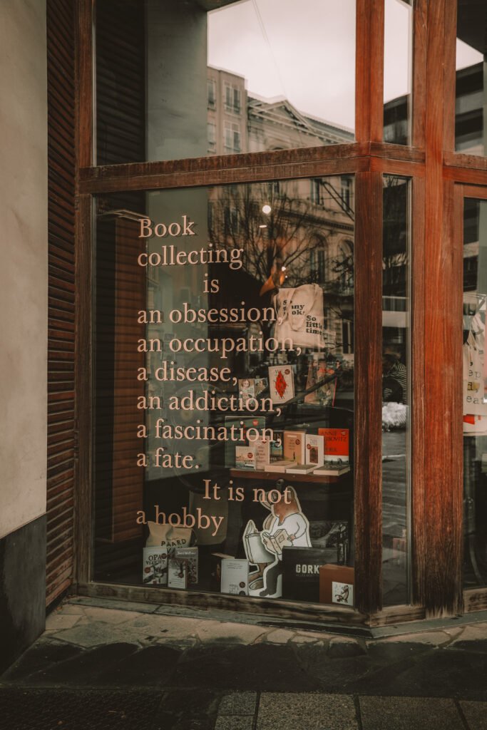 Independent bookshop in Ghent
