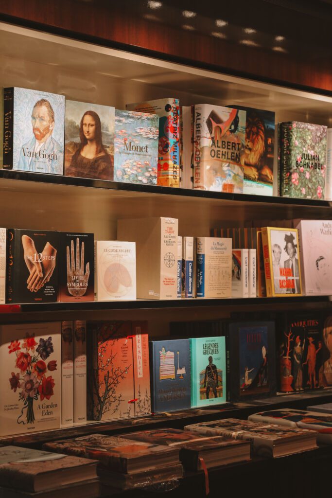 Taschen bookstore Paris art books