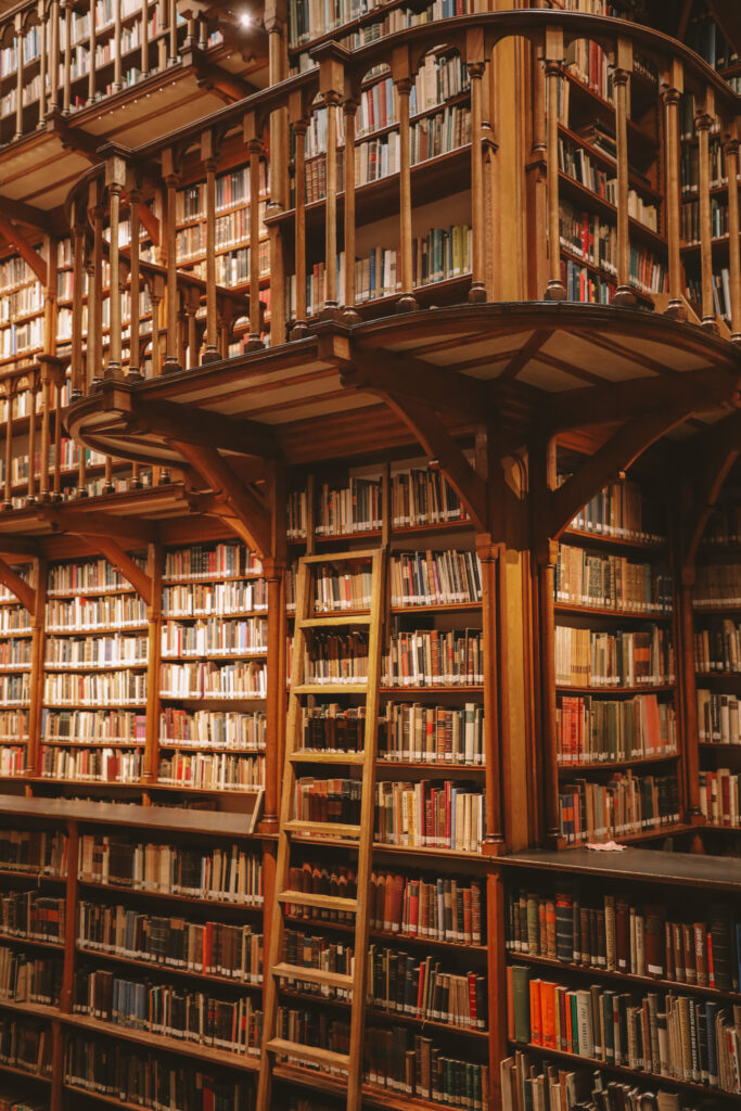 Maria Laach Abbey Library reading room monastery Germany