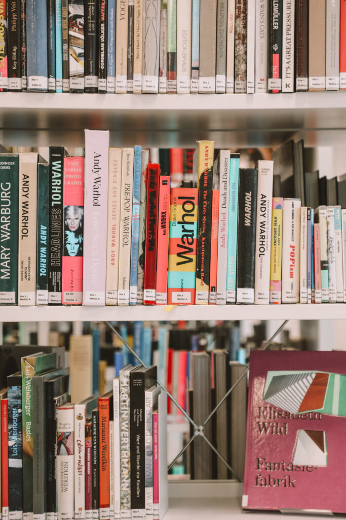 Stuttgart public library modern reading space interior
