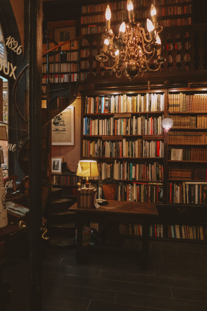 Galerie Vivienne in Paris in schöner Stimmung
