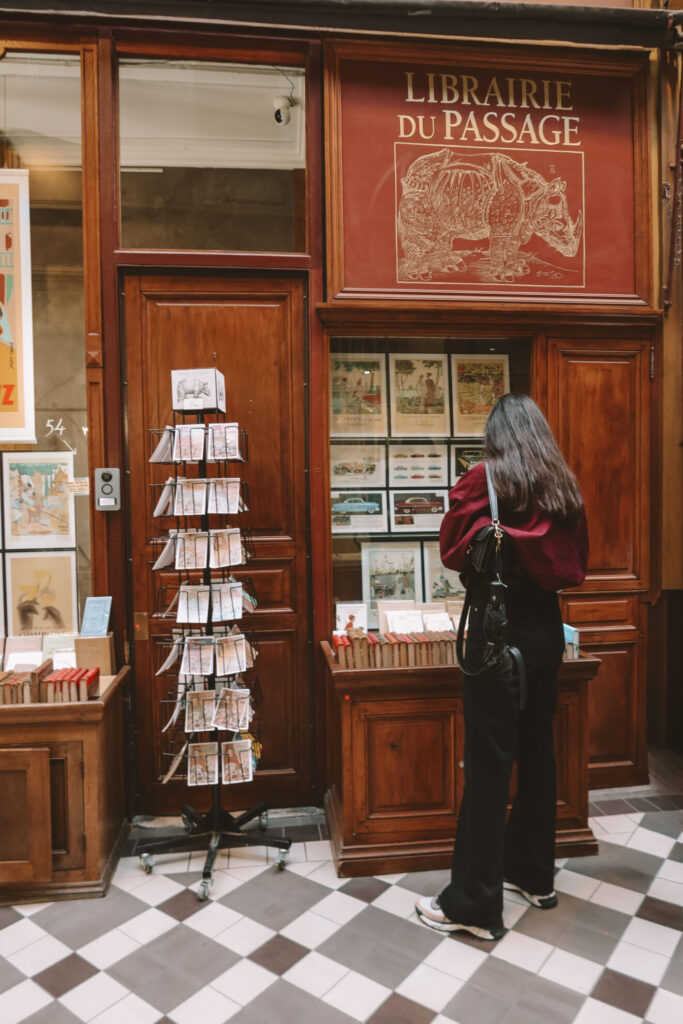 Paris Librairie du Passage