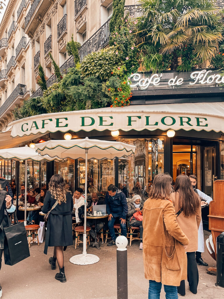 café de flore - Paris street café with outdoor seating