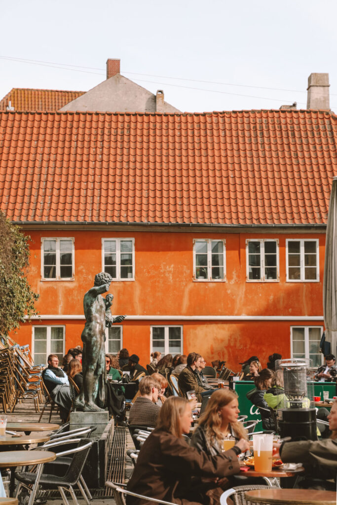 Slow afternoons at a café terrace in Aarhus