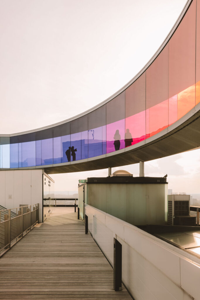Regenbogen in Aarhus