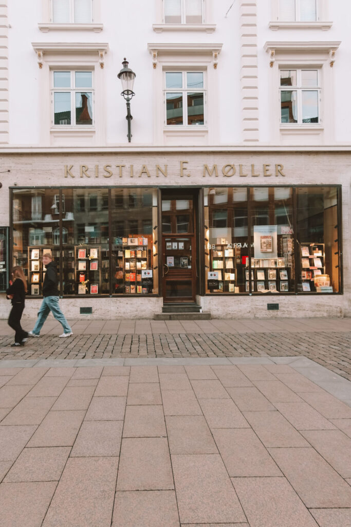 Buchhandlung Kristian F. Møller Außenfassade