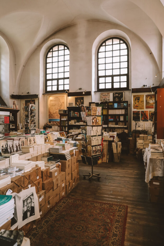 Austeria Bookshop in Kazimierz, Kraków