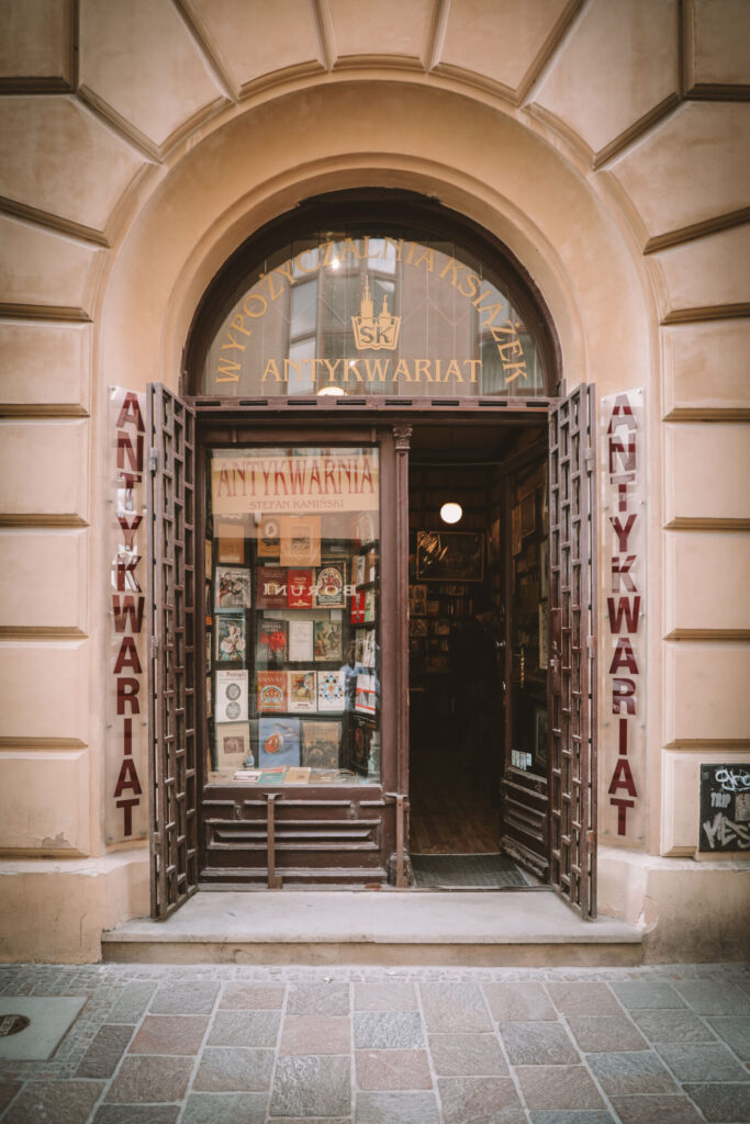 Books and architecture in Kraków