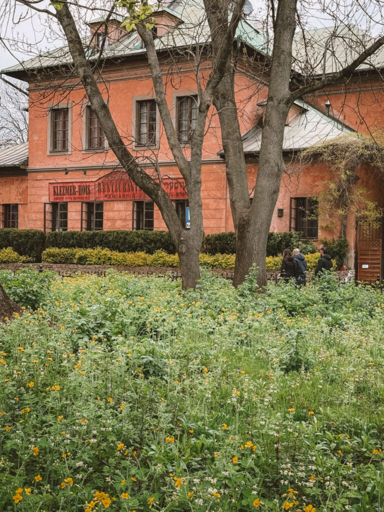 Historic building of Klezmer Hois in Kraków