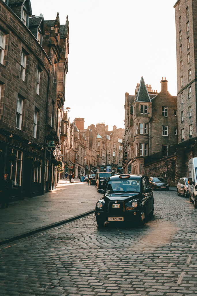 Edinburgh Old Town on a literary weekend
