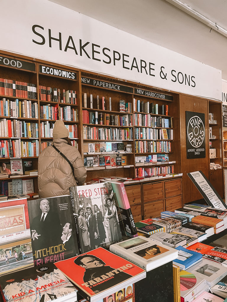 Shakespeare and Sons English-language bookshop in Berlin