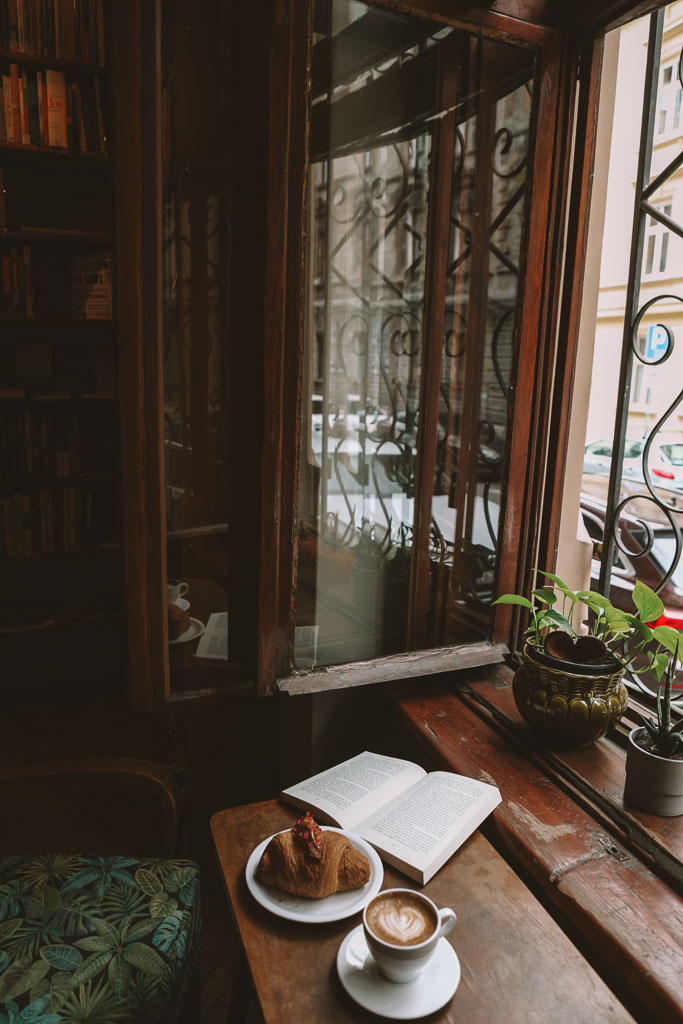 Massolit books and café in Krakow