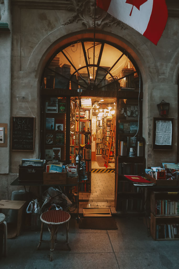The Abbey Bookshop in the Latin Quarter of Paris