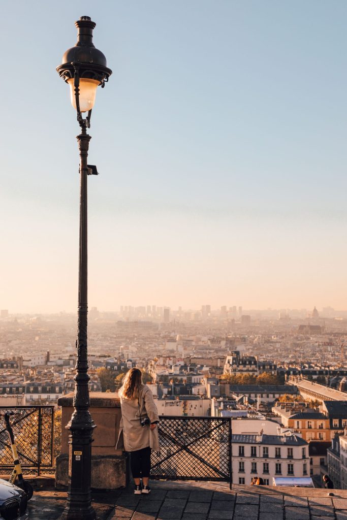 Literary weekend in Paris view Montmartre